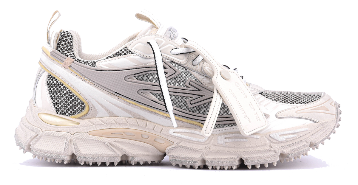 OFF WHITE BE RIGHT BACK WORN OUT BEIGE/GREY