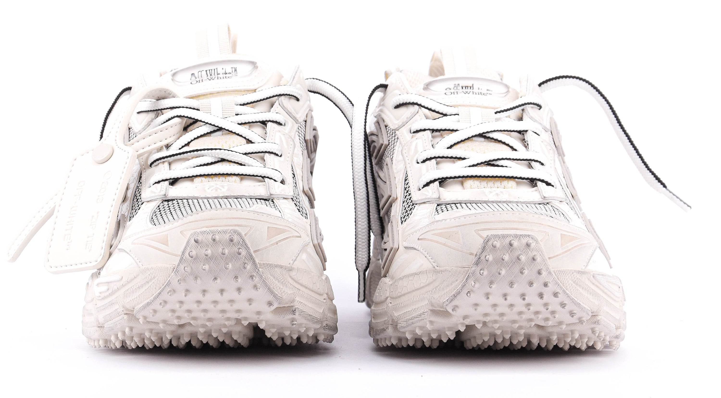 OFF WHITE BE RIGHT BACK WORN OUT BEIGE/GREY