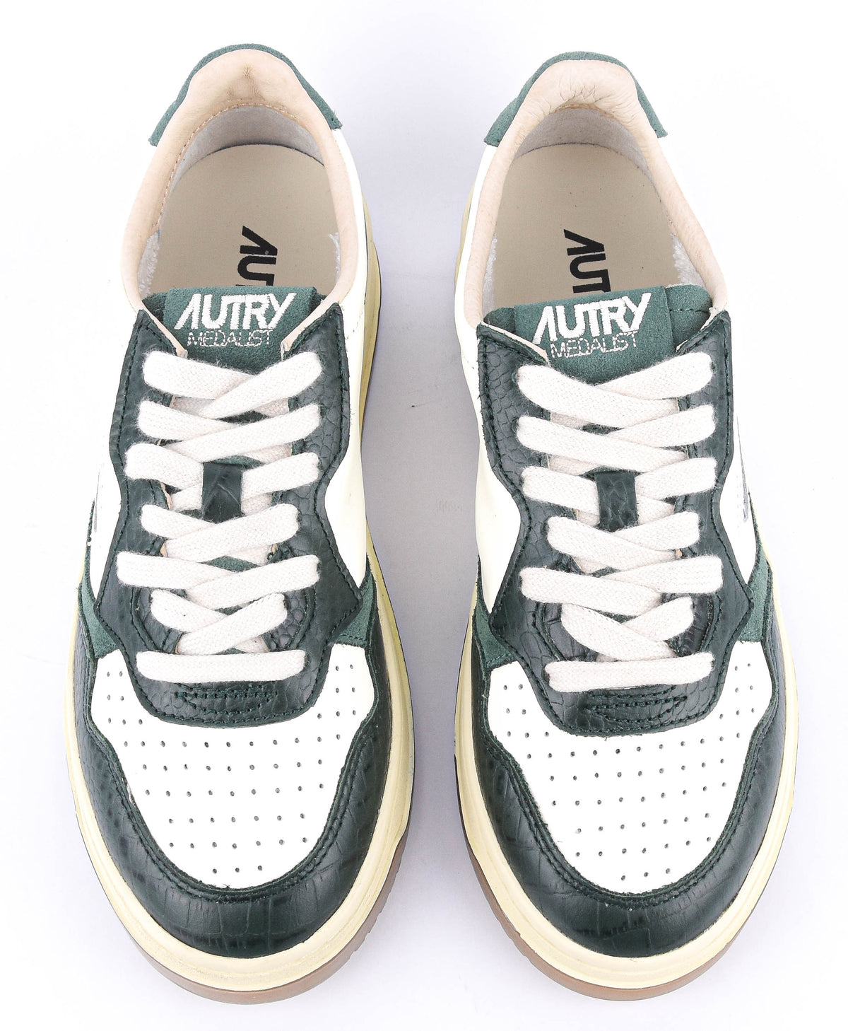 AUTRY MEDALIST WHITE/GREEN
