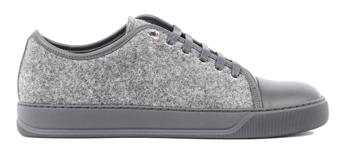 LANVIN DBB1 SNEAKER GREY FELT