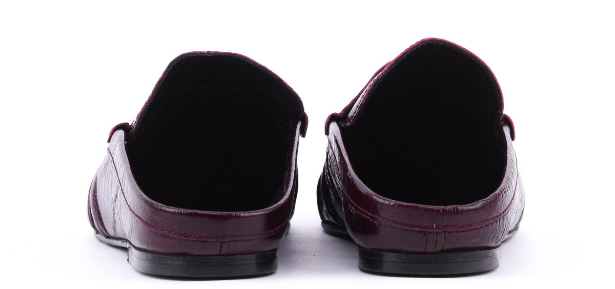 TORAL PIPER LOAFER MULE BORDO