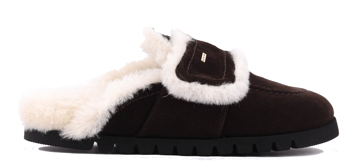 NUBIKK TEDDY FURRY DARK BROWN