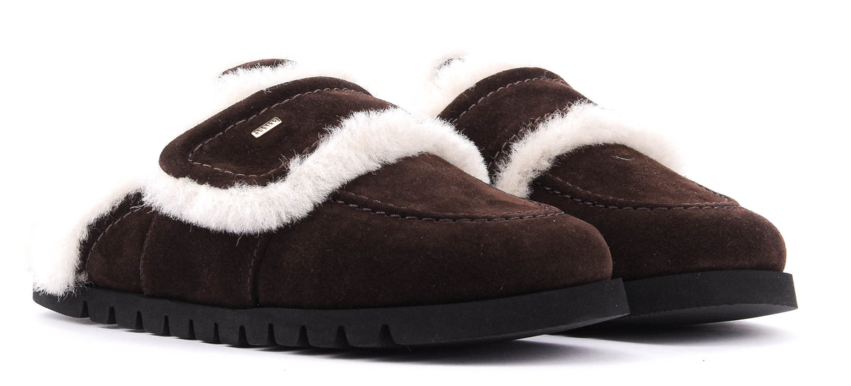 NUBIKK TEDDY FURRY DARK BROWN