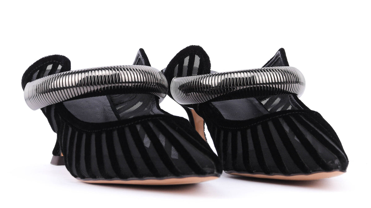 LOLA CRUZ ALEXA PUMPS 55 BLACK