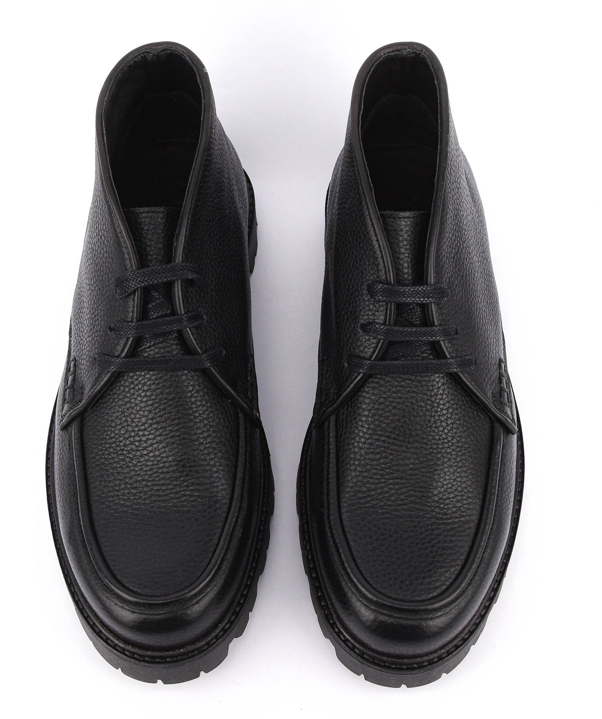 POSA CLASSY CHUKKA BLACK LEATHER