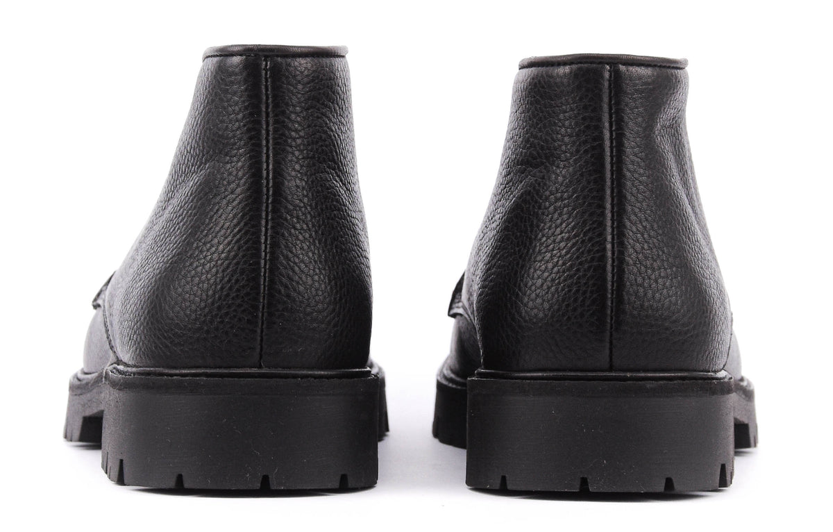 POSA CLASSY CHUKKA BLACK LEATHER
