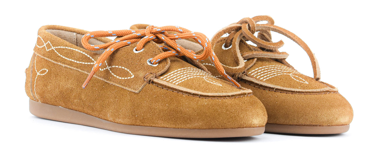 POSA BOAT LOAFER PRAIRY CAMEL