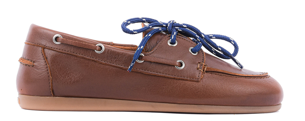 POSA BOAT LOAFER SOFT LEATHER WALNUT