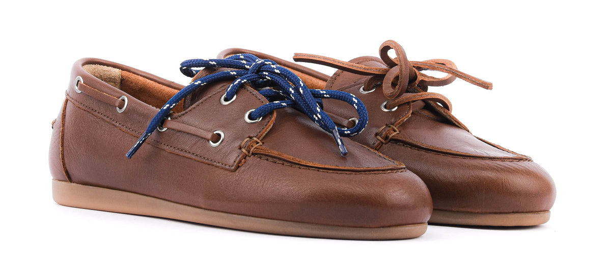 POSA BOAT LOAFER SOFT LEATHER WALNUT