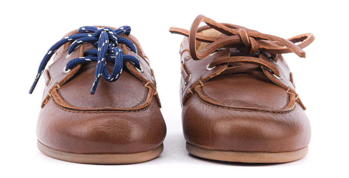 POSA BOAT LOAFER SOFT LEATHER WALNUT