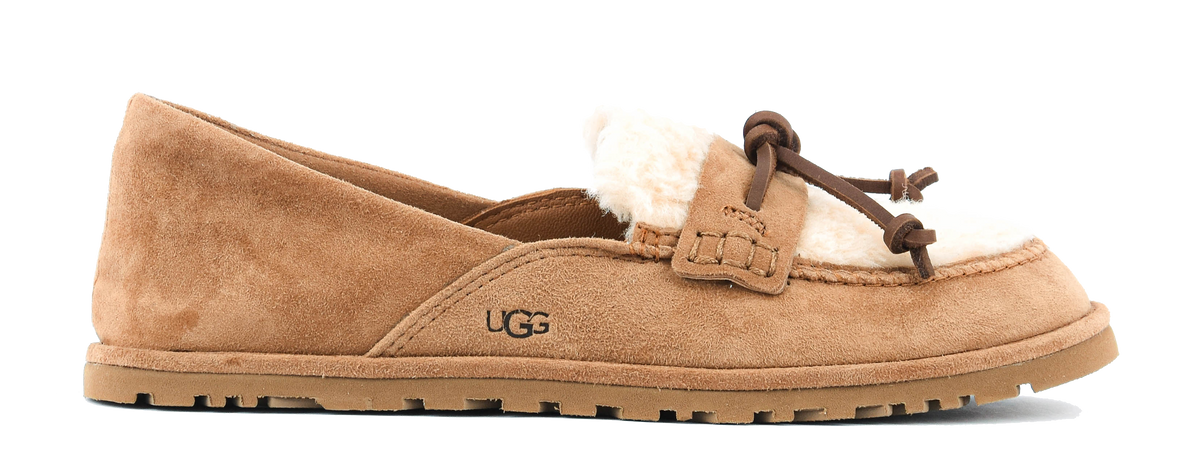 UGG ZORA LOAFER SUEDE CHESTNUT