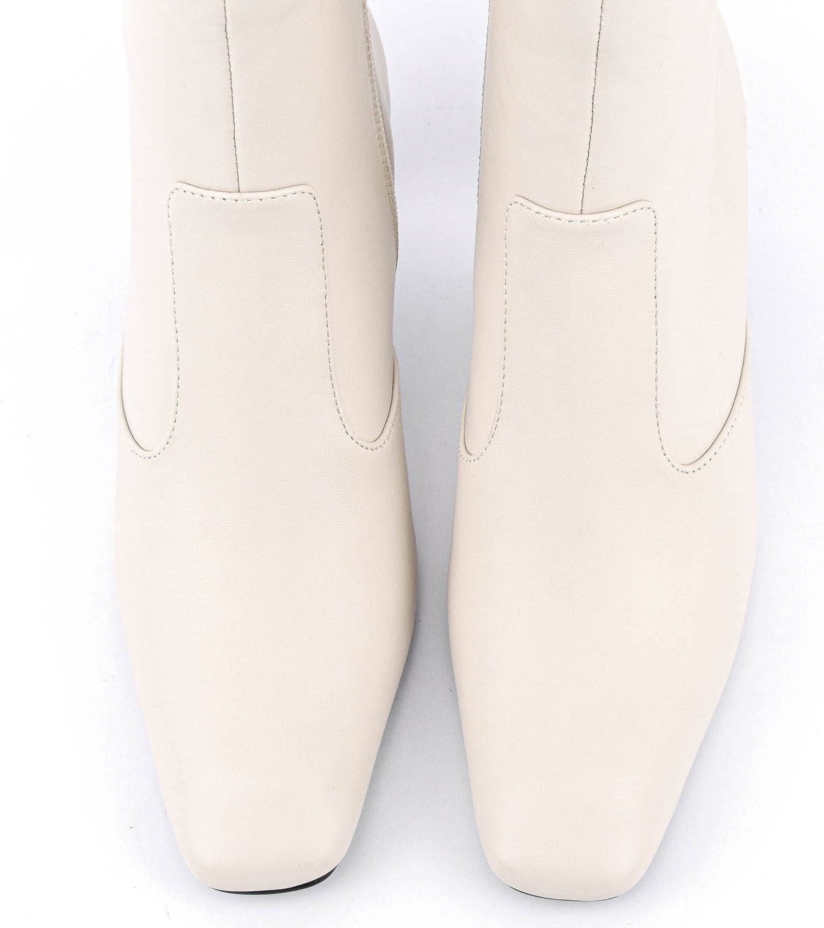 LOLA CRUZ LUCHIA ANKLE BOOT ECRU