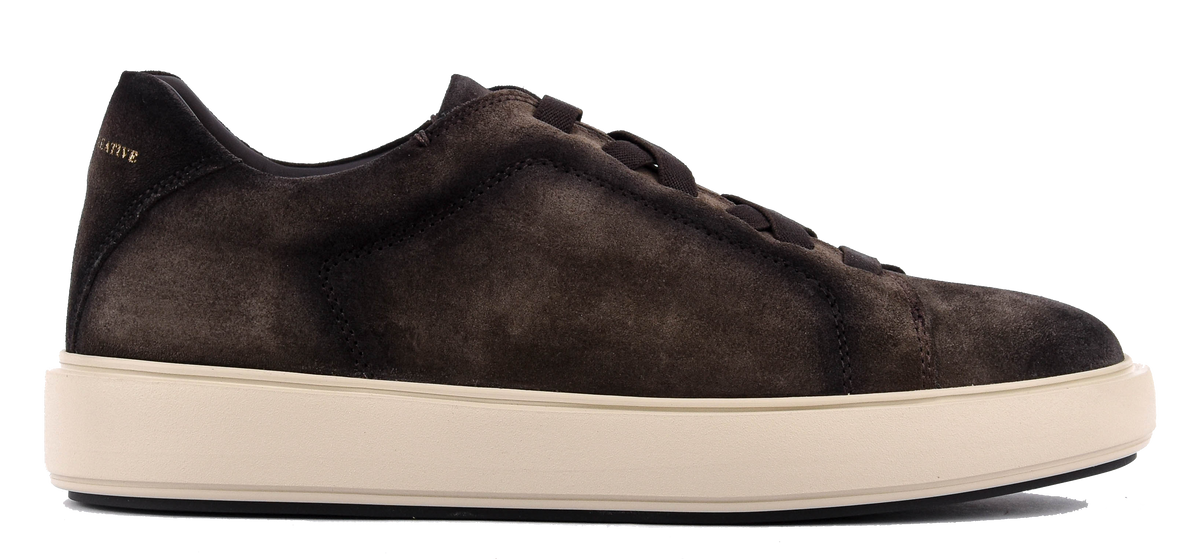 OFFICINE CREATIVE SLOUCH SNEAKER TAUPE SUEDE