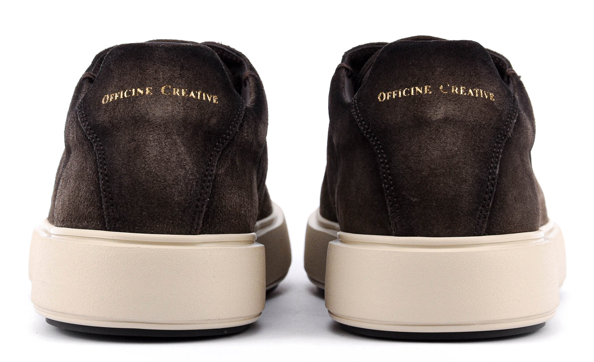 OFFICINE CREATIVE SLOUCH SNEAKER TAUPE SUEDE