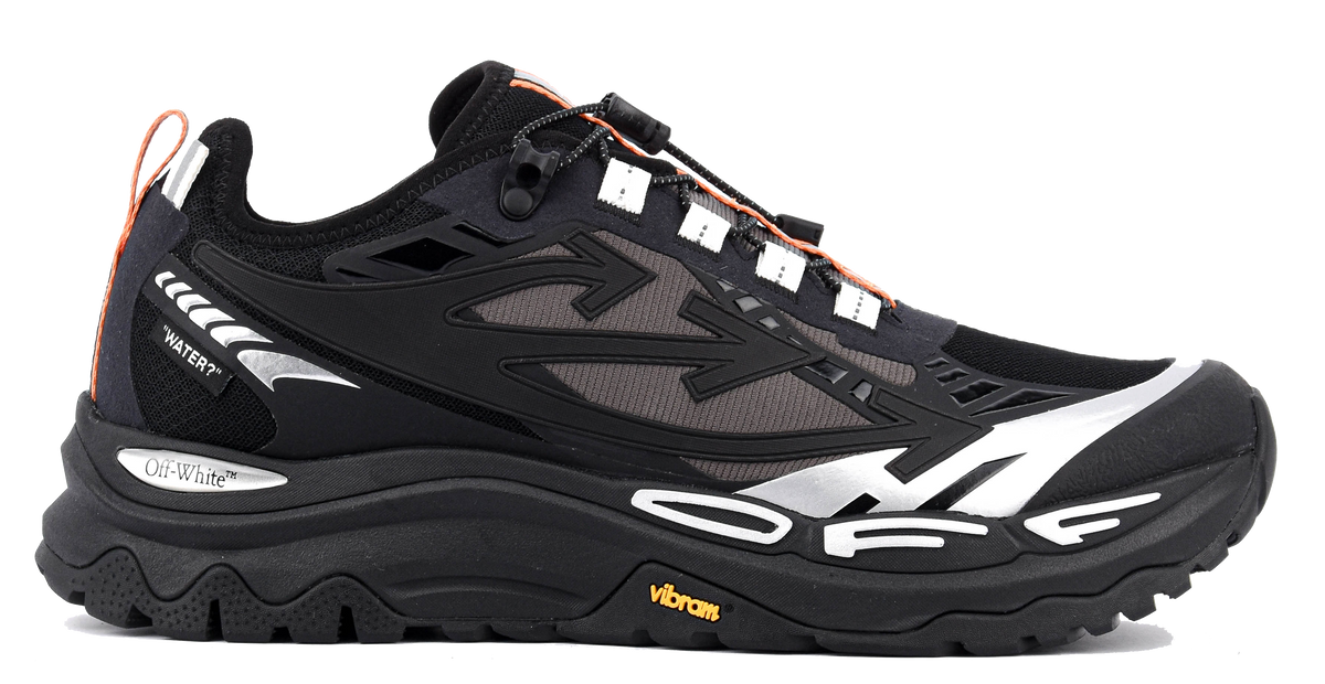 OFF WHITE BE RIGHT BACK TRAIL LOW BLACK