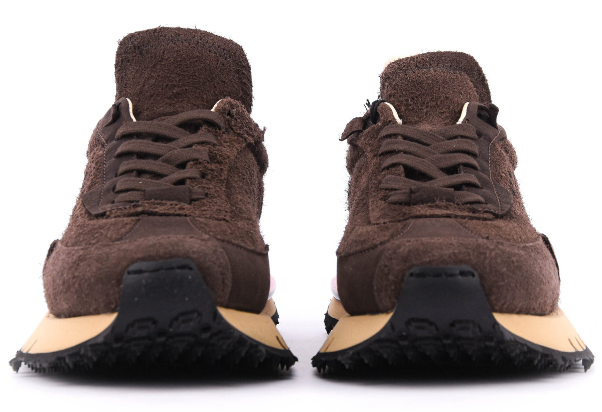 BE+ RACE SNEAKER BROWN