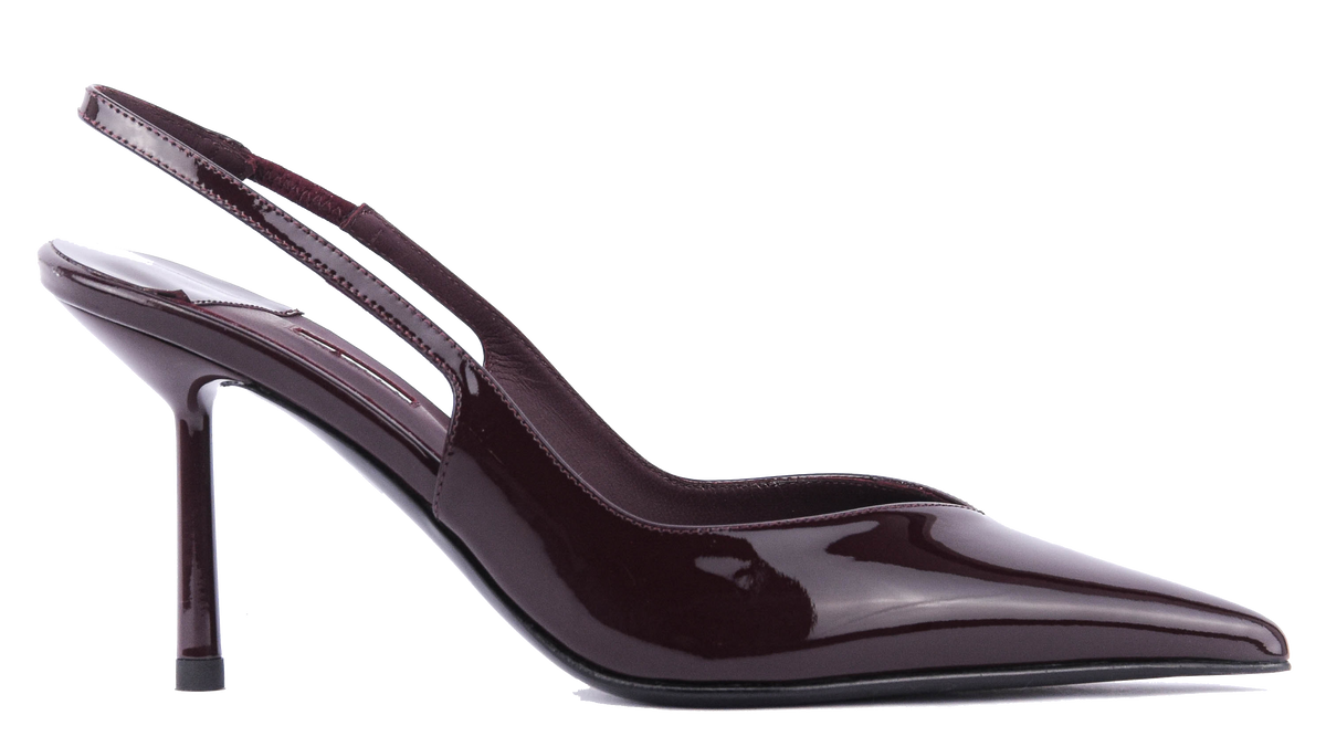 LE SILLA CHANEL VIVIENNE SLINGBACK GLOSSY CHERRY 80