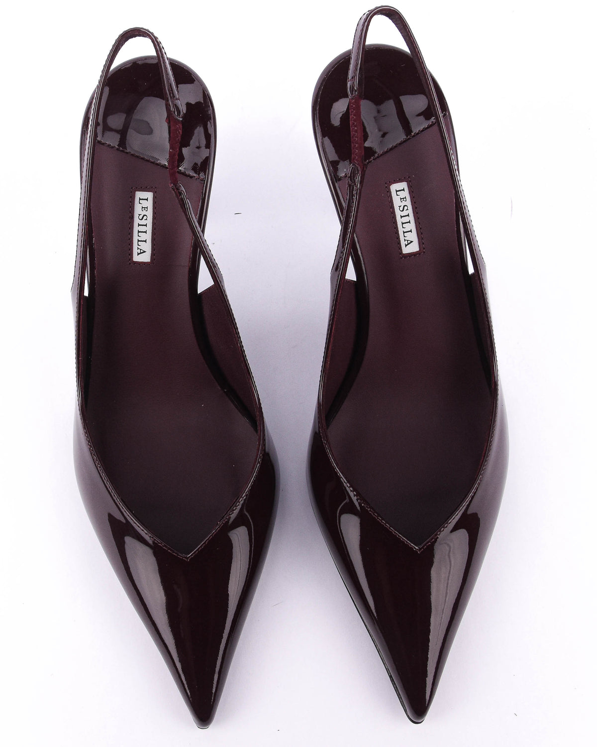 LE SILLA CHANEL VIVIENNE SLINGBACK GLOSSY CHERRY 80