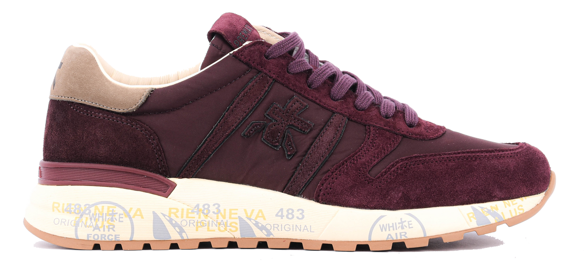 PREMIATA LANDER SNEAKER BURGUNDY