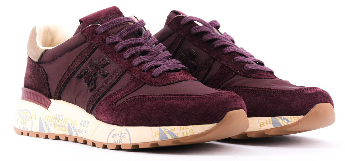 PREMIATA LANDER SNEAKER BURGUNDY