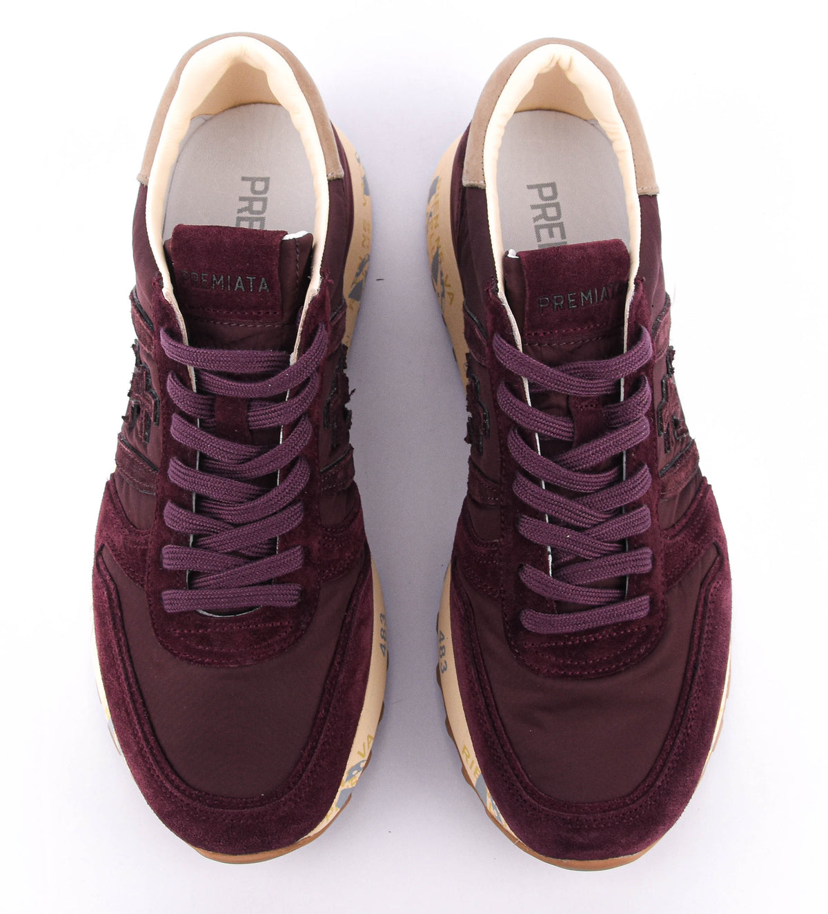 PREMIATA LANDER SNEAKER BURGUNDY