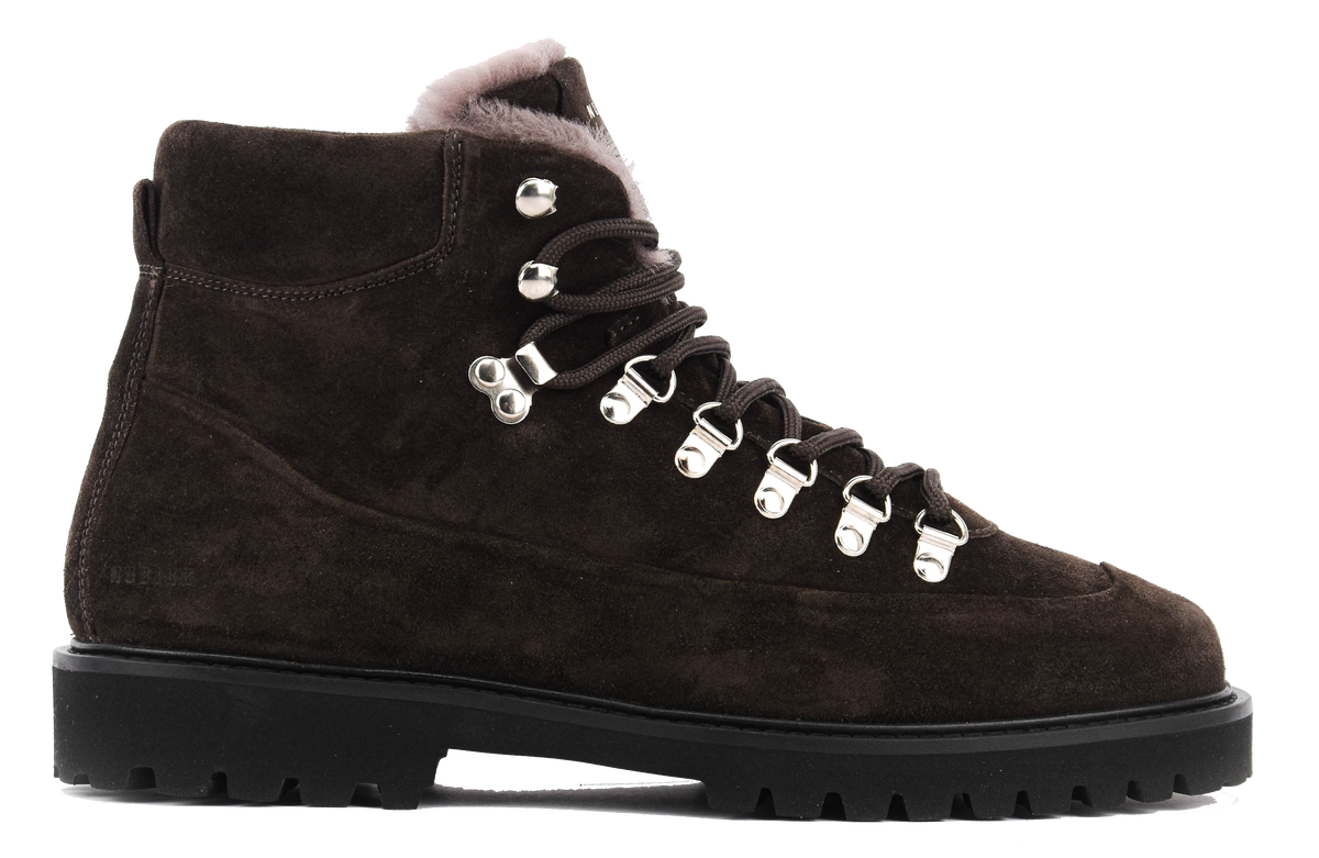 NUBIKK LOGAN CHAD FUR DARK BROWN