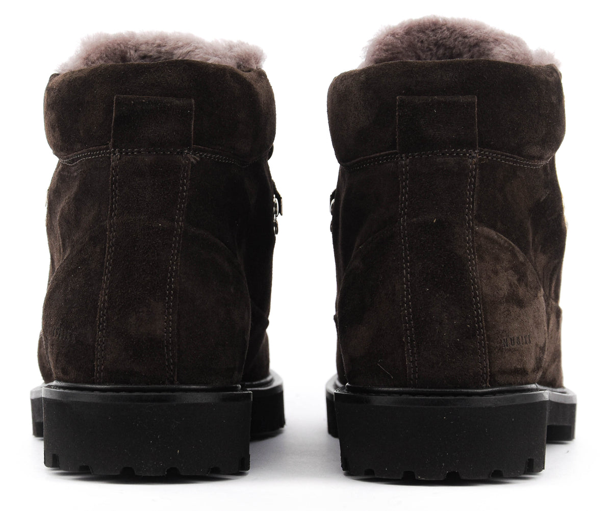 NUBIKK LOGAN CHAD FUR DARK BROWN