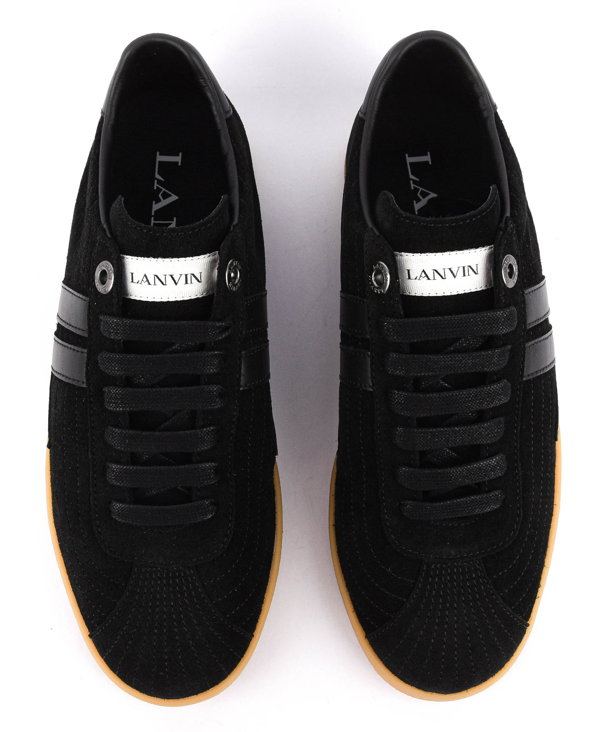 LANVIN GLEN 2.0 BLACK SUEDE