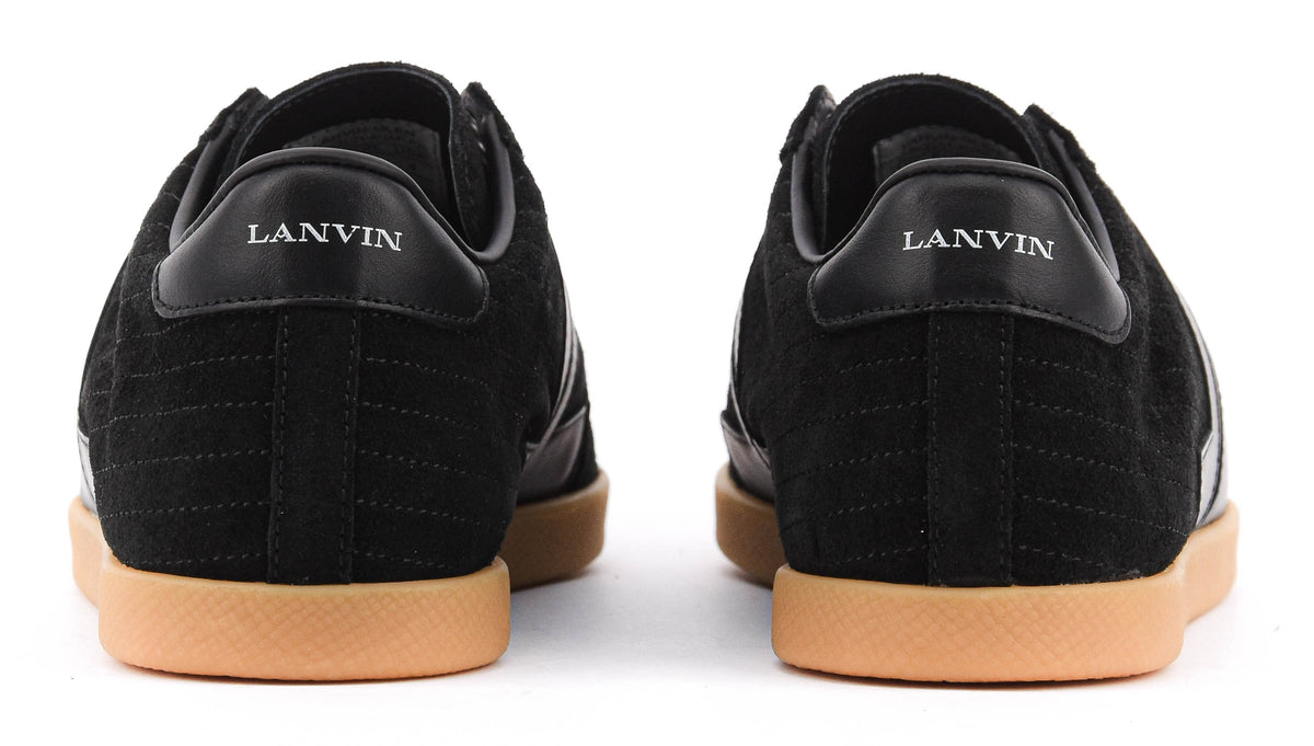LANVIN GLEN 2.0 BLACK SUEDE