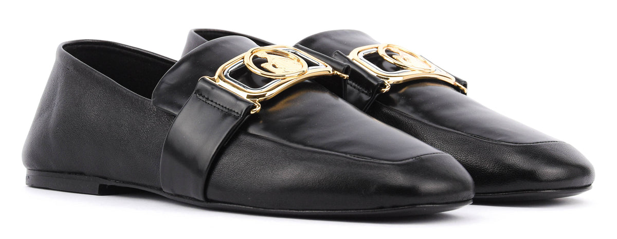 LANVIN MOTHER AND DAUGHTER LOAFER BLACK