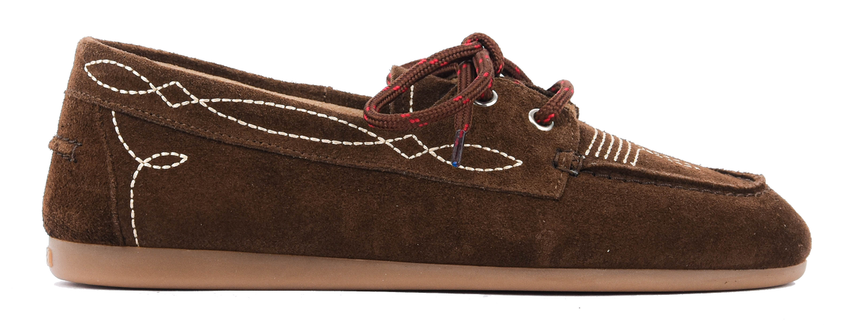 POSA BOAT LOAFER PRAIRY DARK BROWN