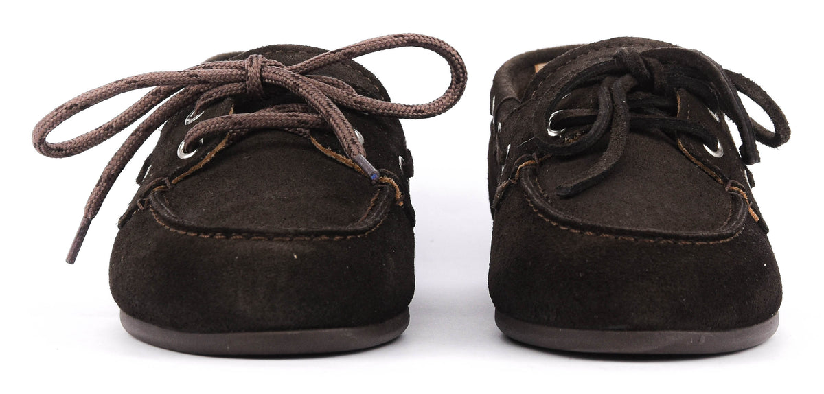 POSA BOAT LOAFER SUEDE ESPRESSO