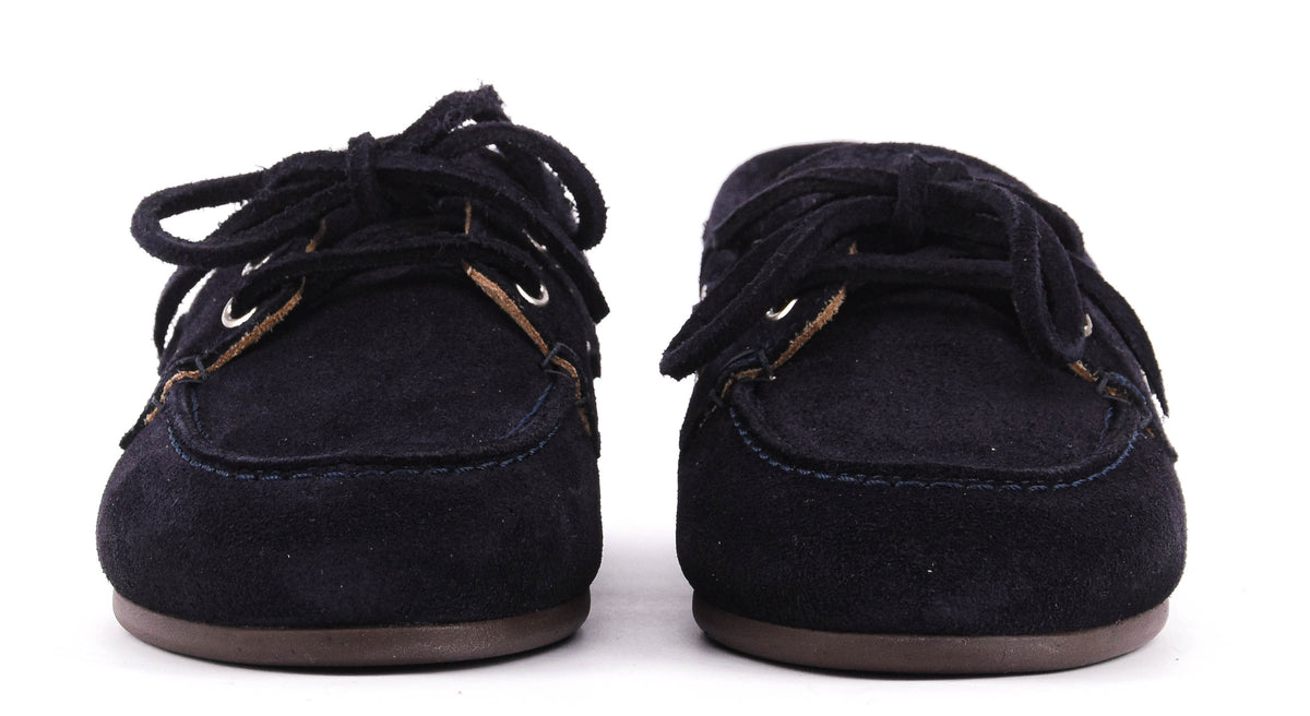 POSA BOAT LOAFER SUEDE ROYAL BLUE