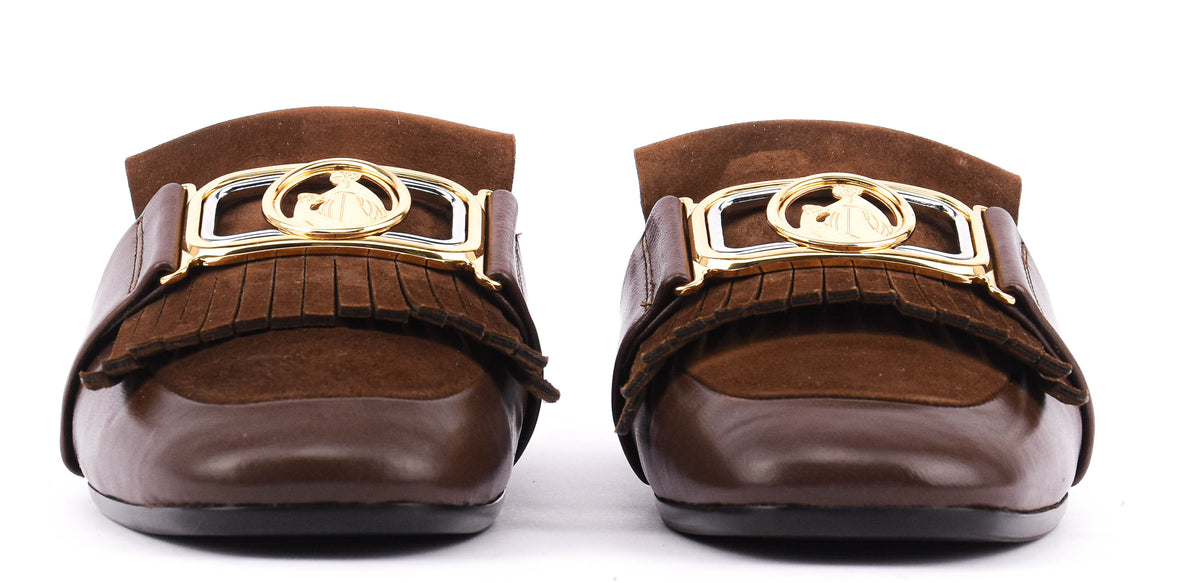 LANVIN MOTHER AND DAUGHTER LOAFER BROWN