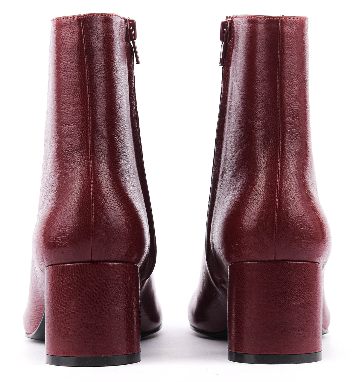 LOAFER BOOTIE ZIP BURGUNDY