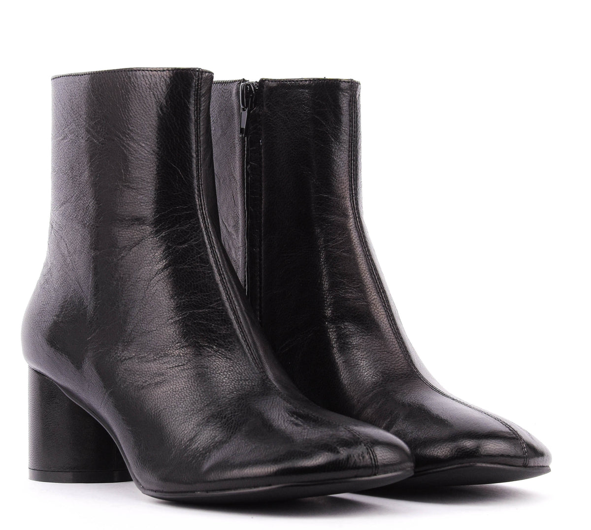 LOAFER BOOTIE ZIP BLACK
