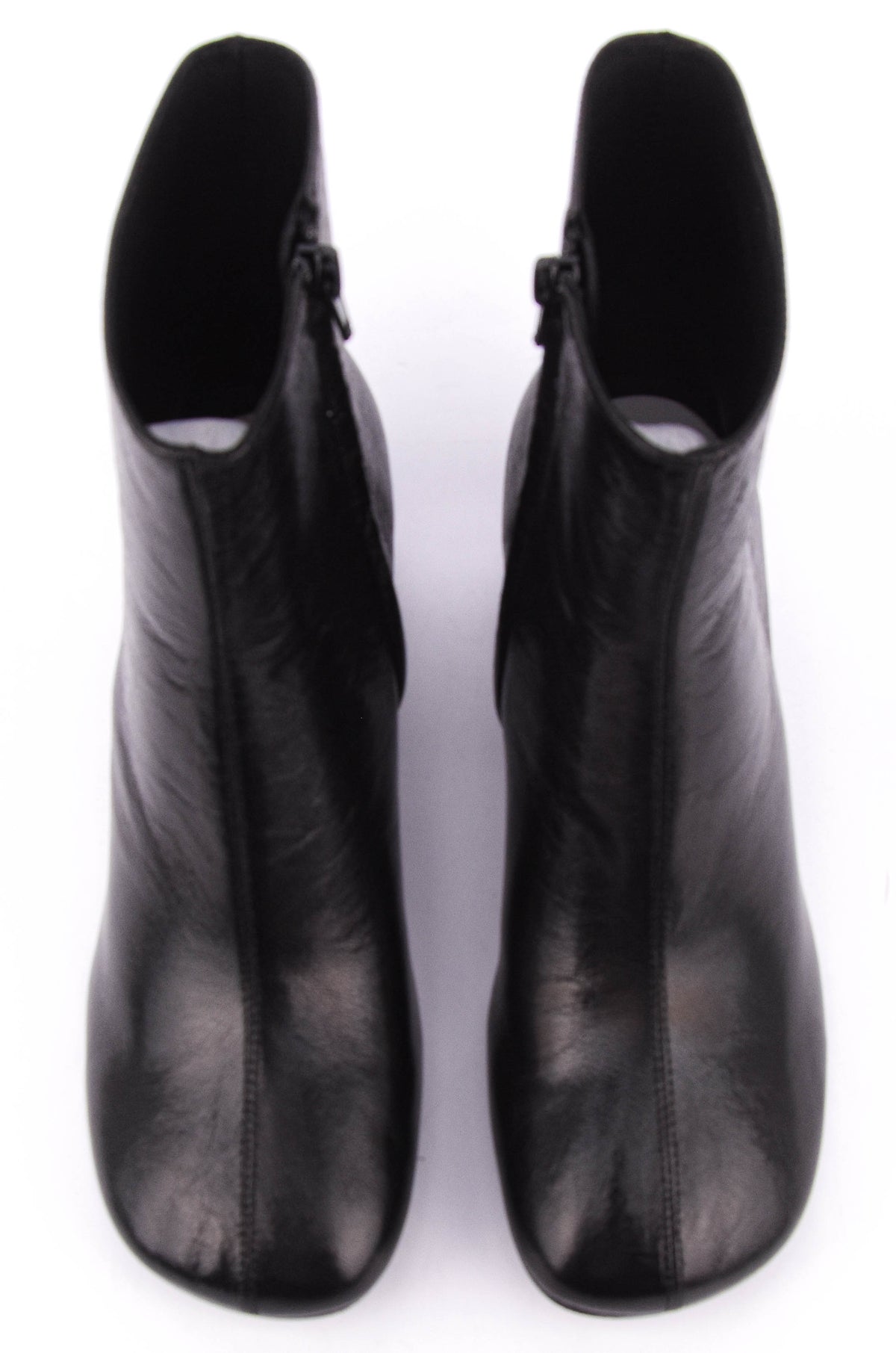LOAFER BOOTIE ZIP BLACK