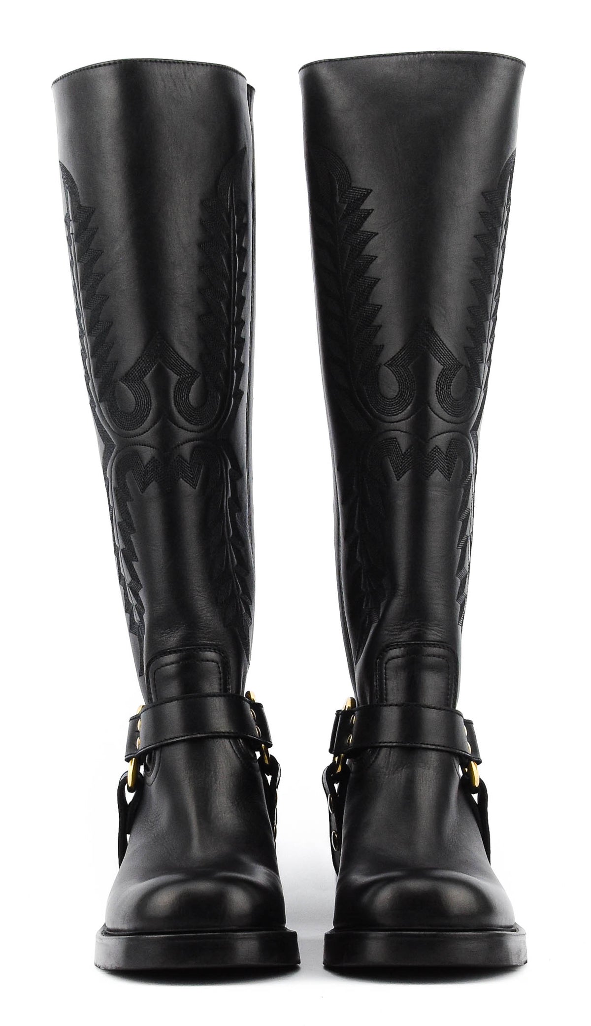 ELENA IACHI ICONIC BOOT BLACK GOLD