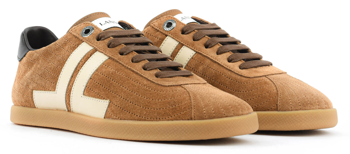 LANVIN GLENN 2.0 TAN SUEDE