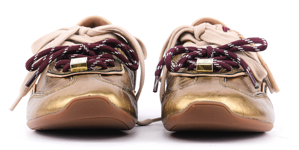 NAKED WOLFE SOUL BALLERINA SNEAKER BRONZE