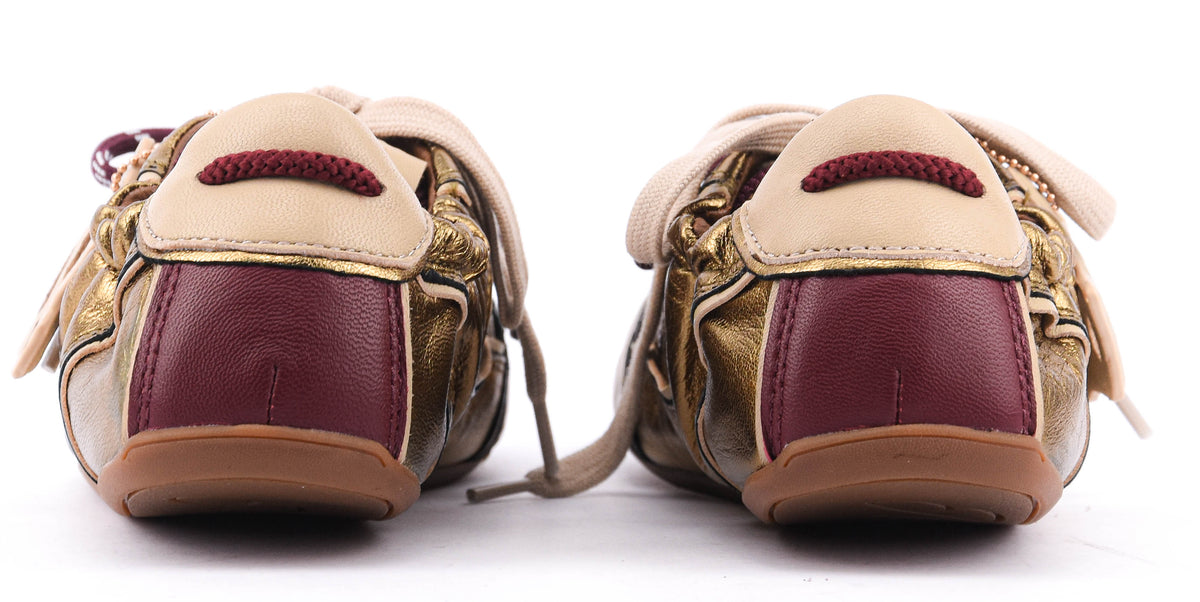 NAKED WOLFE SOUL BALLERINA SNEAKER BRONZE