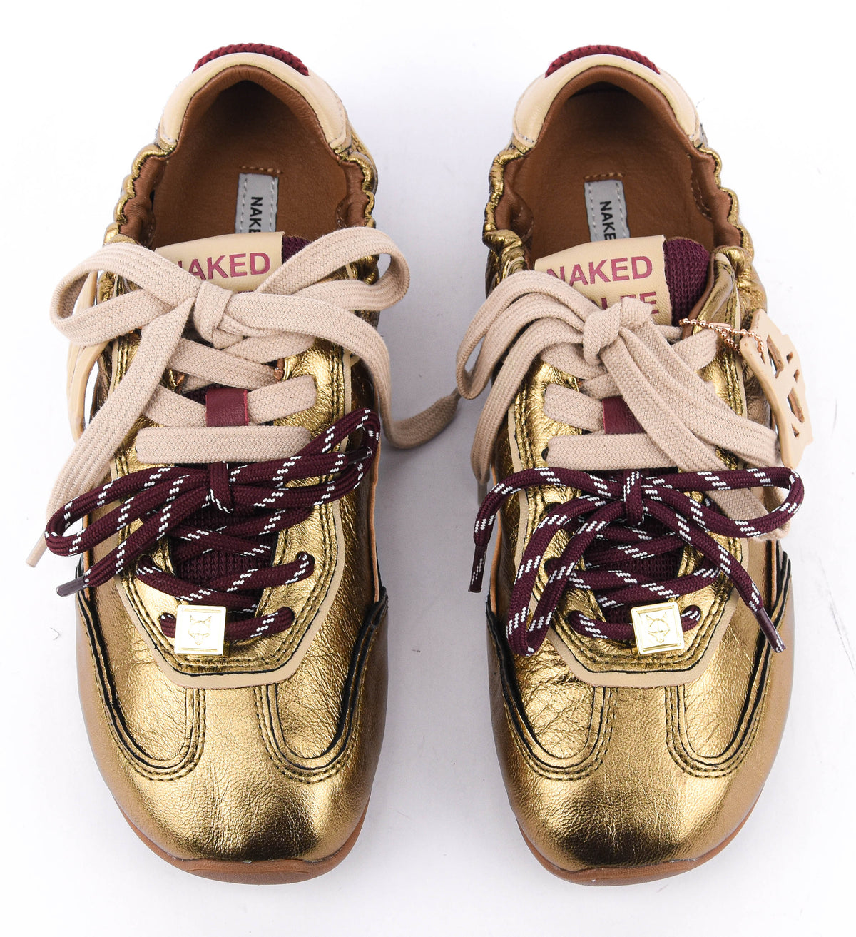 NAKED WOLFE SOUL BALLERINA SNEAKER BRONZE