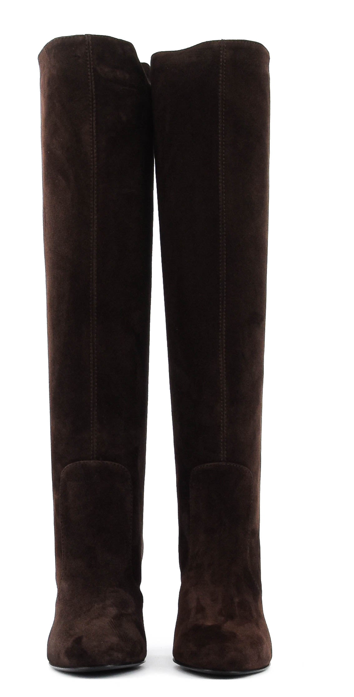 PAUL WARMER DIANA LONGBOOT BROWN Suede