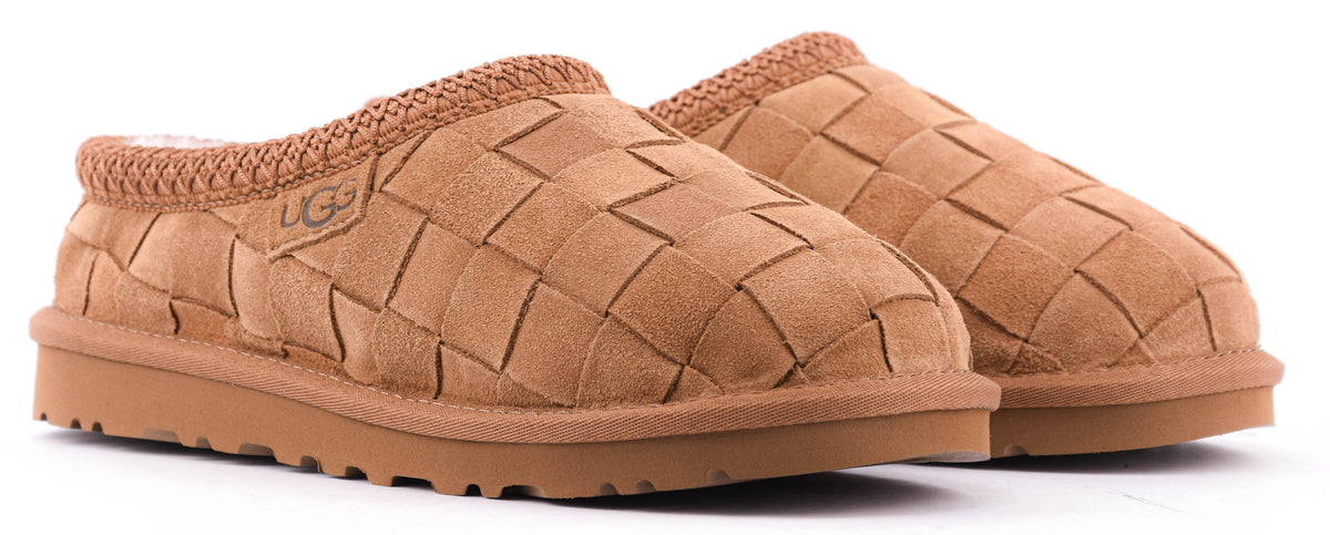 UGG TASMAN WOVEN CHESTNUT