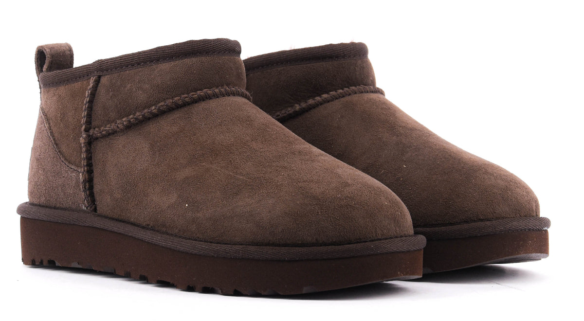 UGG CLASSIC ULTRA MINI DUSTEED COCOA
