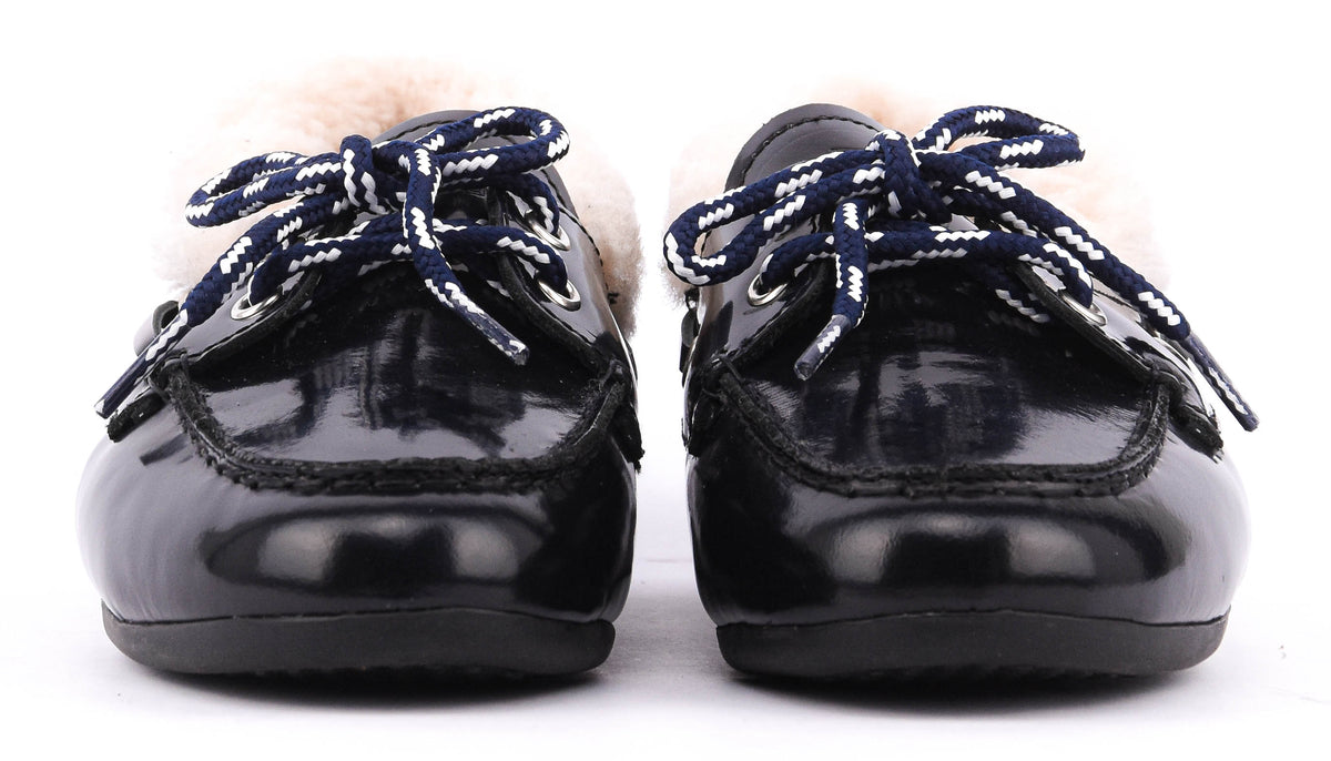 TORAL BOAT SHOE HIGHSHINE DARK BLUE