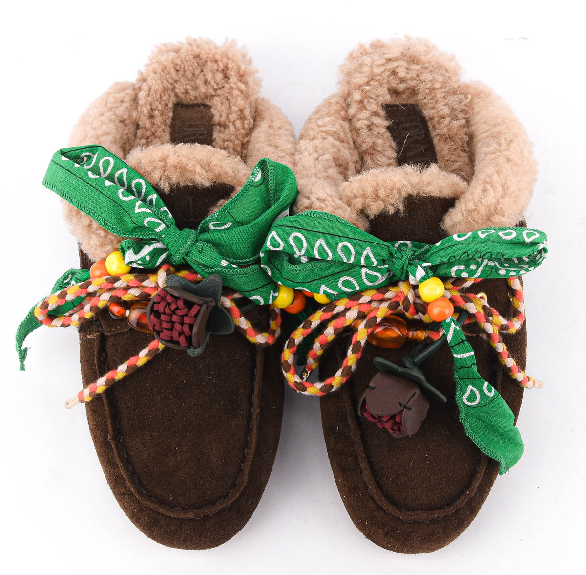 TORAL BLANCHE PERSONAL MULE BROWN SUEDE