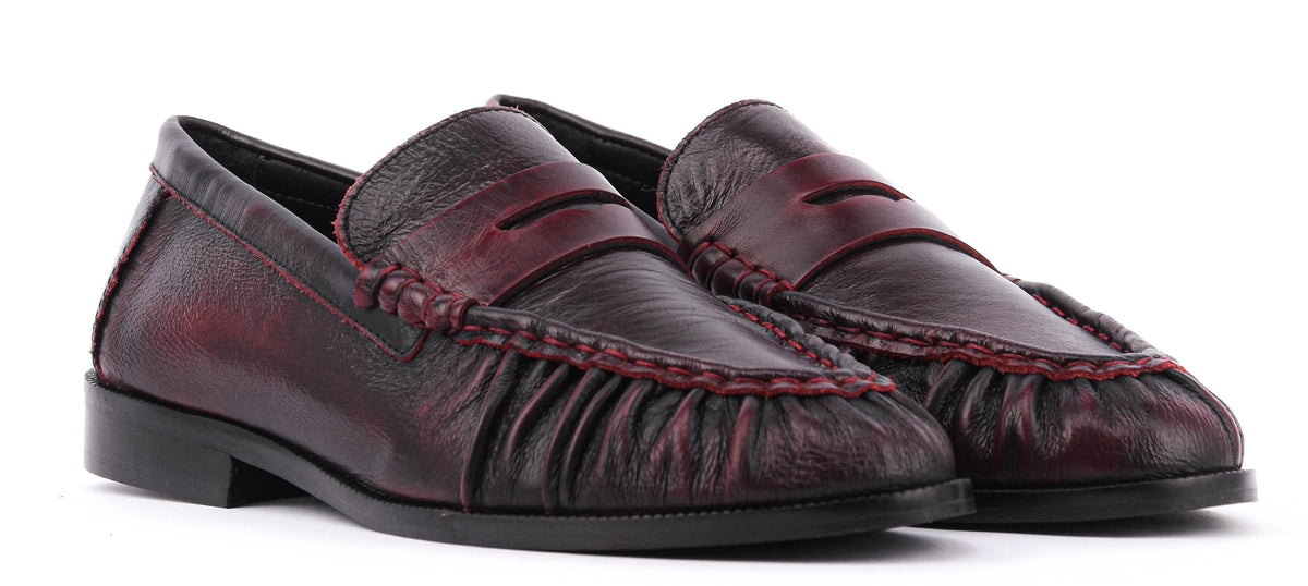 TORAL BLAKE LOAFER BORDEAUX