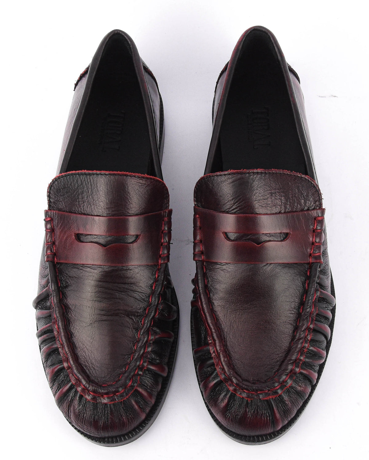 TORAL BLAKE LOAFER BORDEAUX