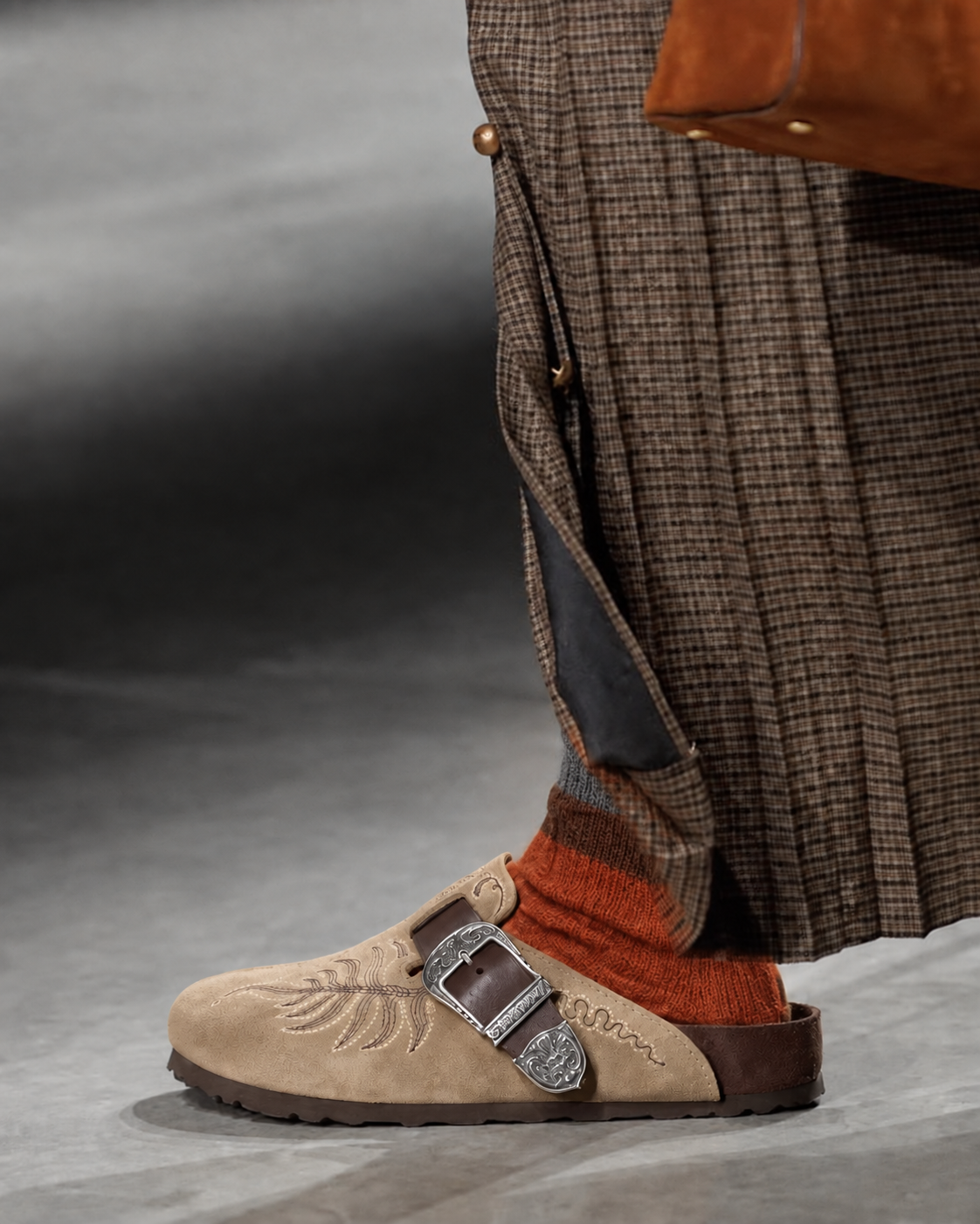 ETRO X BIRCKENSTOCK MULE WESTERN SAND